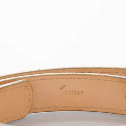 Louis Vuitton Signature LV Initiales Belt Gold 80 32 6 of 7