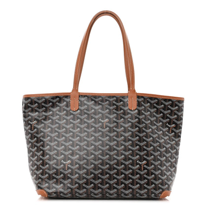 Goyard Goyardine Artois PM Black Gold 1 of 9