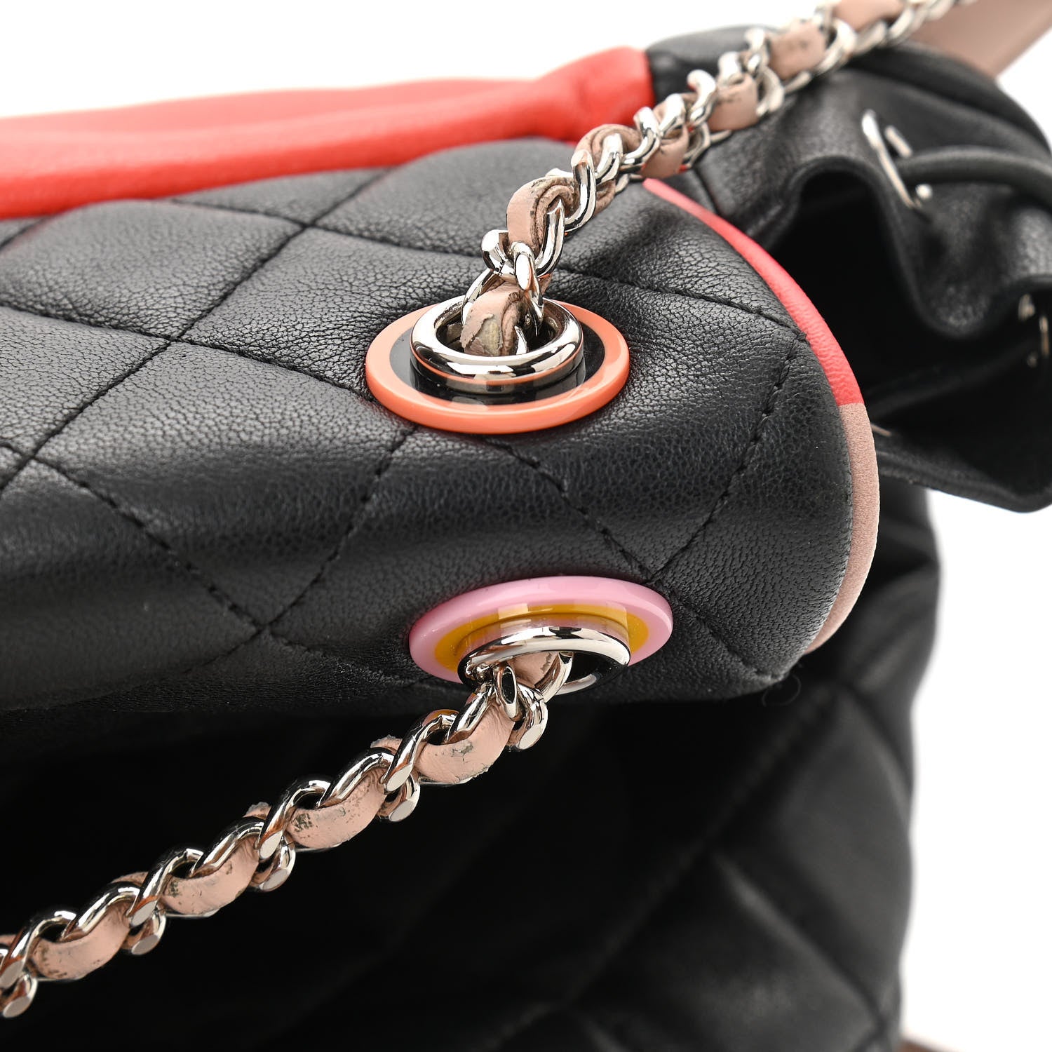 Chanel Lambskin Quilted Small Cuba Urban Spirit Backpack Black 14 of 16