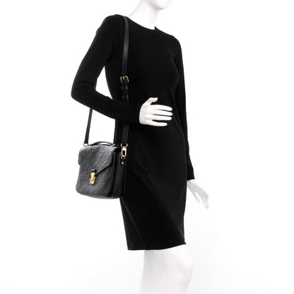 Louis Vuitton Empreinte Pochette Metis Black 2 of 8