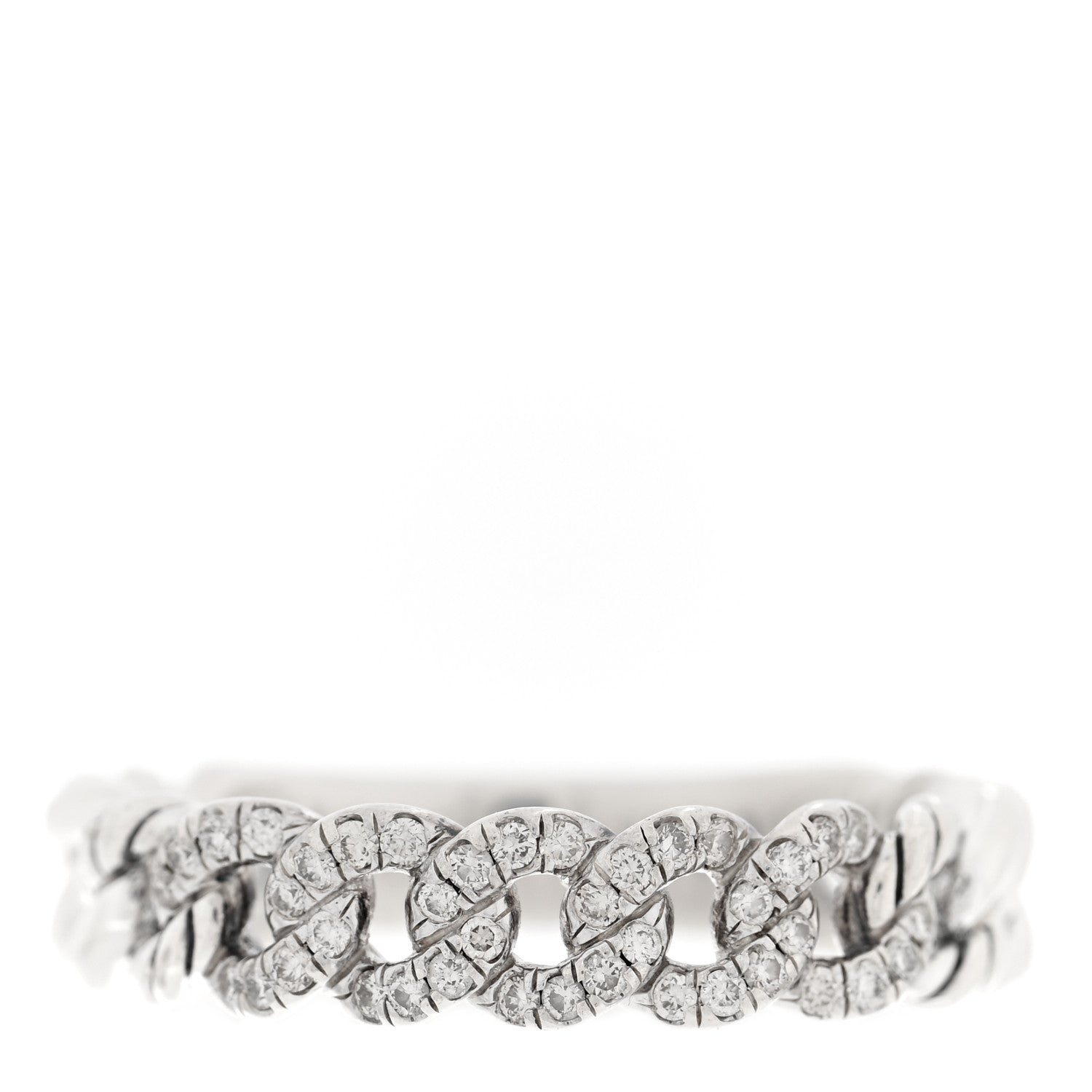 David Yurman Sterling Silver Narrow Belmont Curb Link Ring 56 7.5 1 of 4
