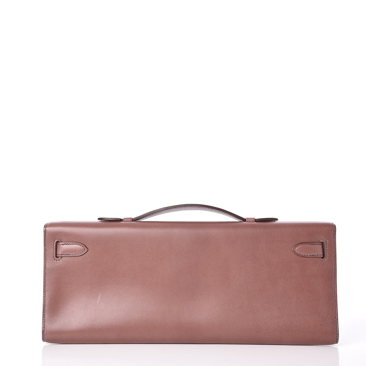 Hermes Tadelakt Kelly Cut Clutch Pochette Griolet 6 of 23