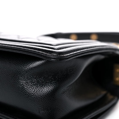 Chanel Caviar Quilted Small Boy Flap Black 11 of 15