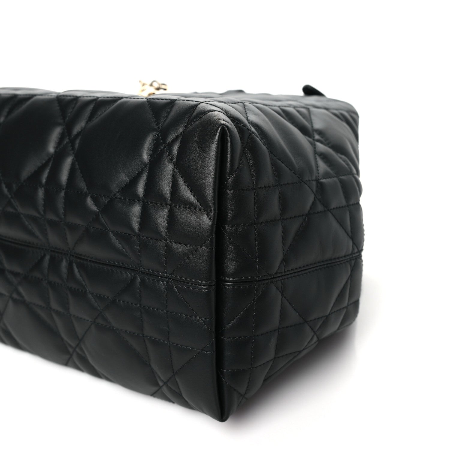 Christian Dior Calfskin Macrocannage Medium Toujours Black 10 of 11
