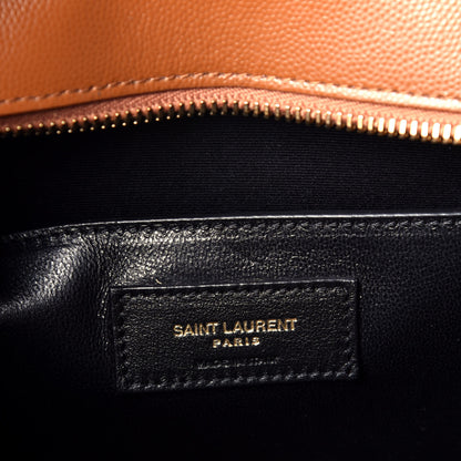 Saint Laurent Grain De Poudre Medium Uptown Tote Brick 11 of 16