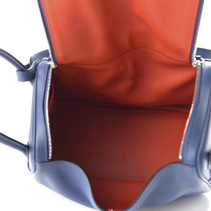 Hermes Swift Verso Lindy 26 Blue Brighton Capucine 5 of 9