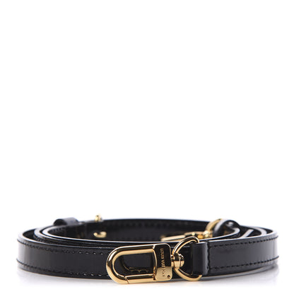 Louis Vuitton Patent 16mm Adjustable Shoulder Strap Black 1 of 4