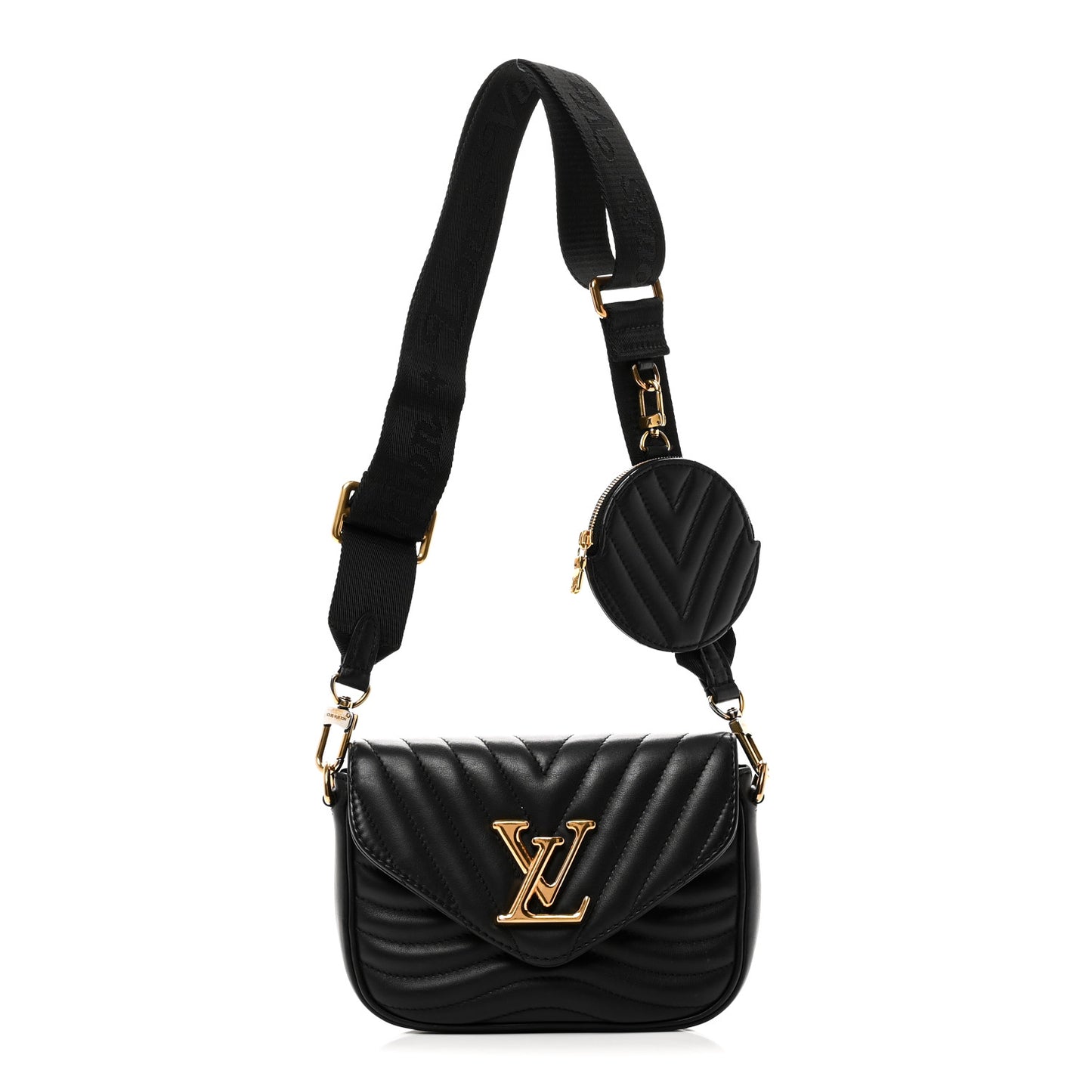 Calfskin New Wave Multi Pochette Black