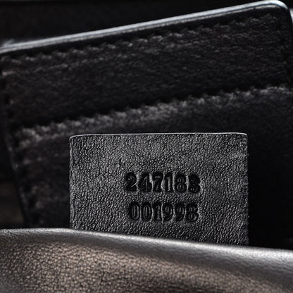 Gucci Python Medium GG Running Tote Black 6 of 7