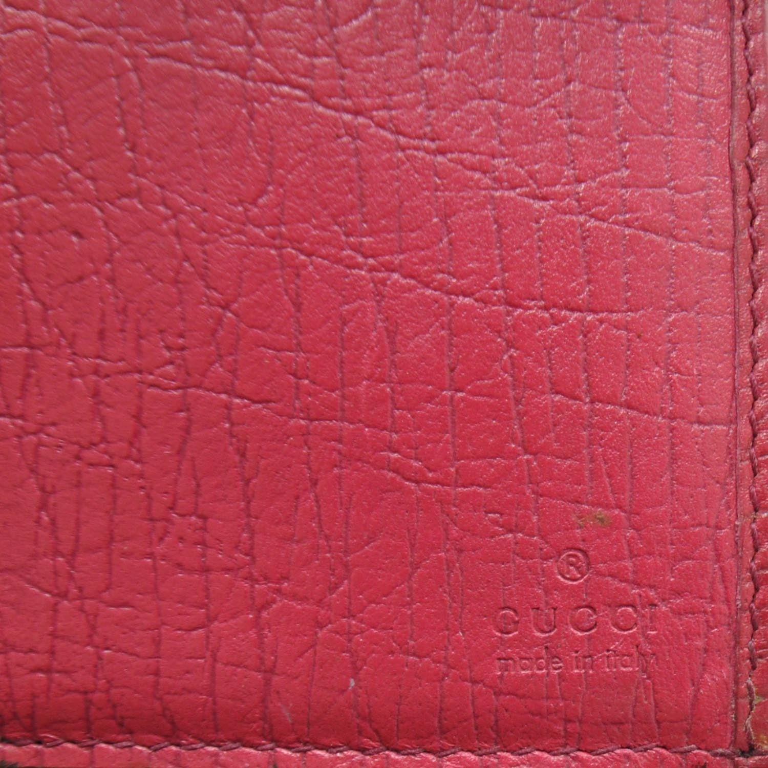 Gucci GG Plus Monogram Ladies GG Continental Wallet Red 13 of 13