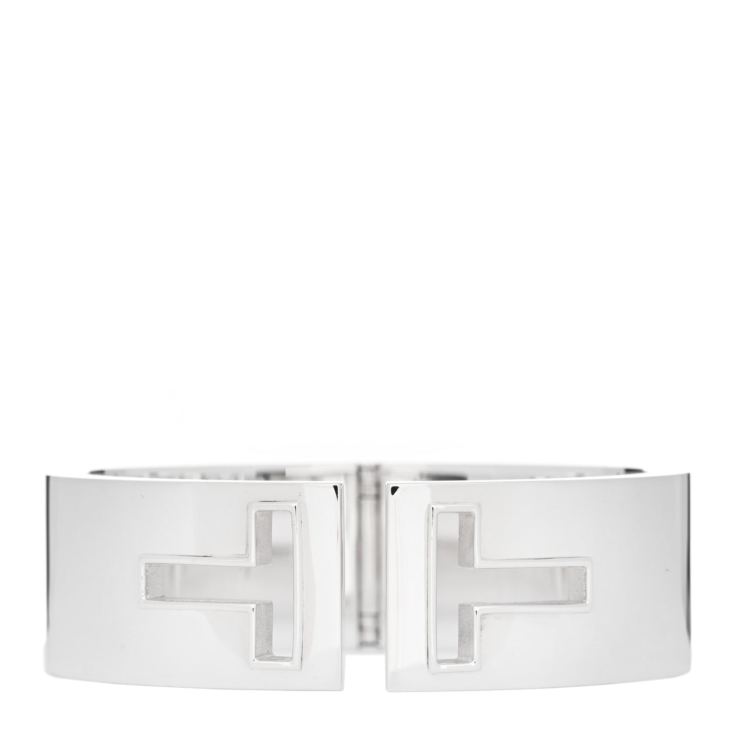Sterling Silver T Cutout Cuff Bracelet
