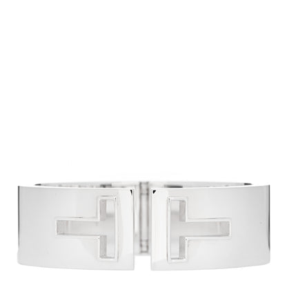 Tiffany Sterling Silver T Cutout Cuff Bracelet 1 of 4