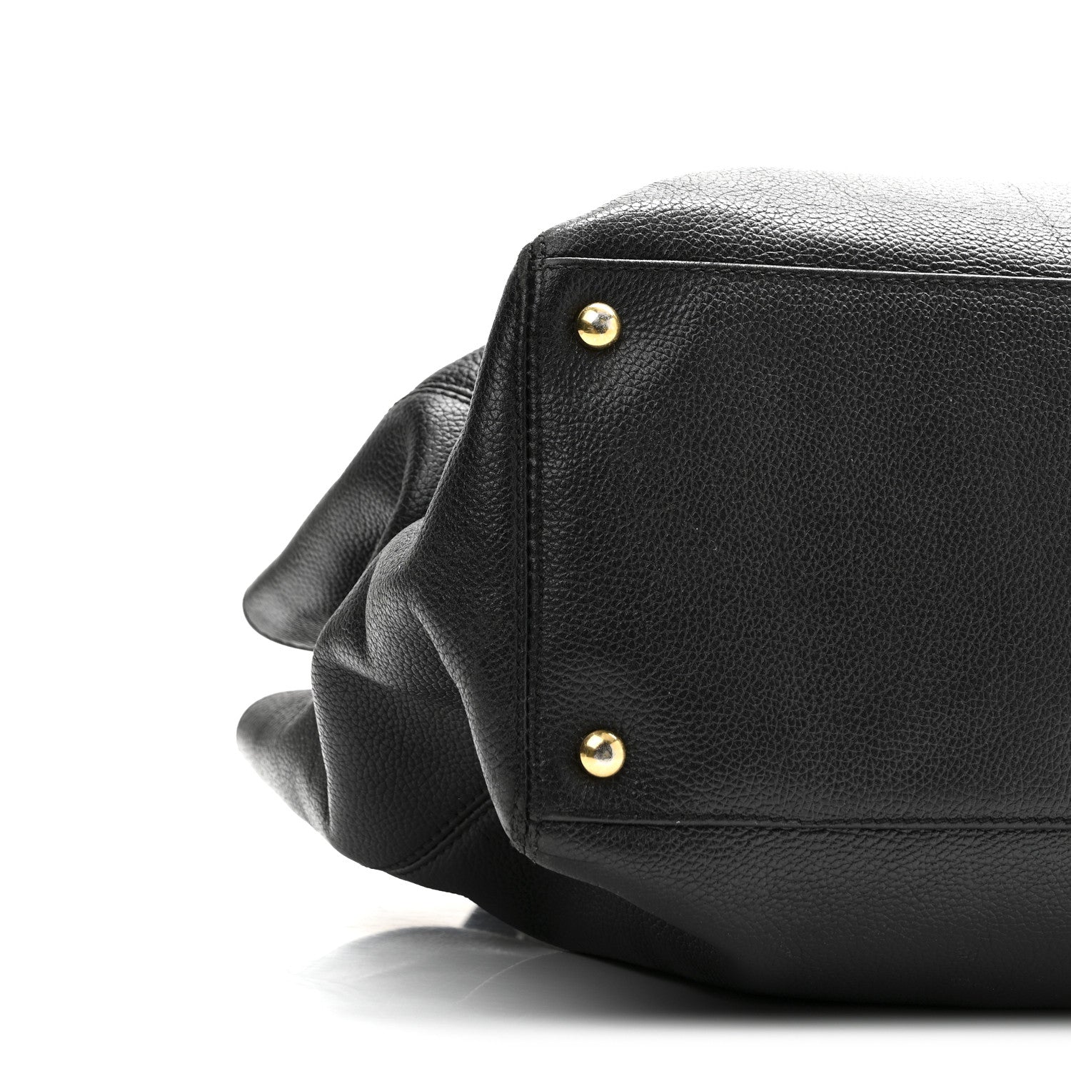 Chanel Calfskin Cerf Executive Shopper Tote Black 9 of 10