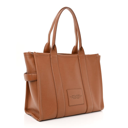 Marc Jacobs Grained Calfskin Large The Tote Bag Argan Oil 2 of 10