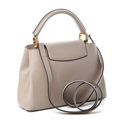 Louis Vuitton Taurillon Capucines BB Galet 3 of 12