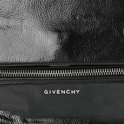 Givenchy Patent Medium Pandora Pure Flap Bag Black 7 of 9