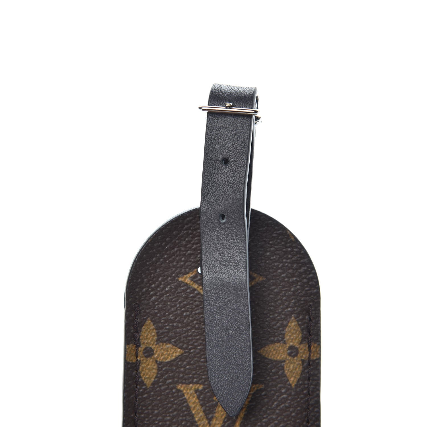 Louis Vuitton Monogram Luggage Tag Black 3 of 3