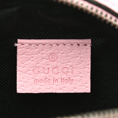 Gucci GG Supreme Monogram Psychedelic Round Shoulder Bag Black Multicolor Sugar Pink 6 of 12
