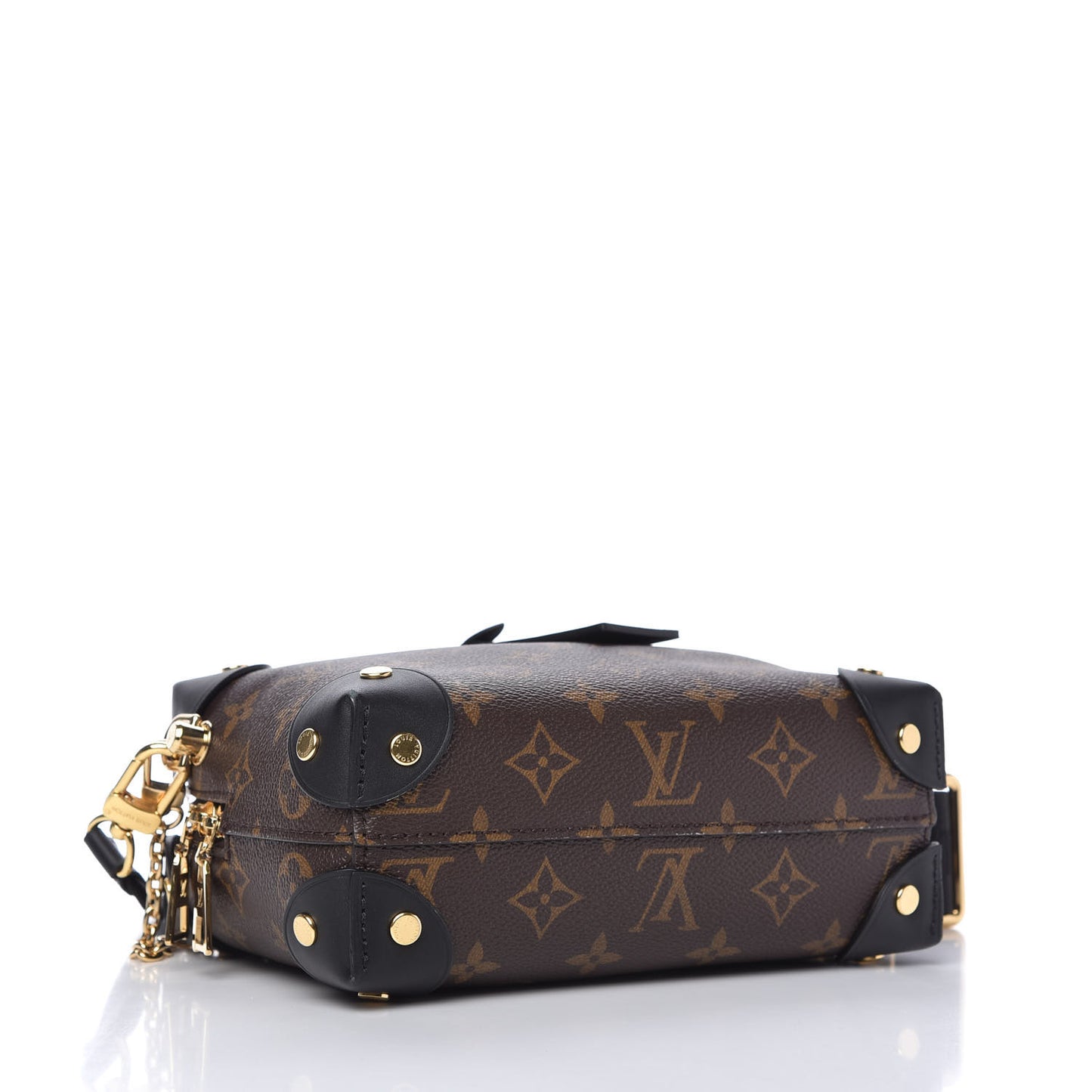 Monogram Petite Malle Souple Black