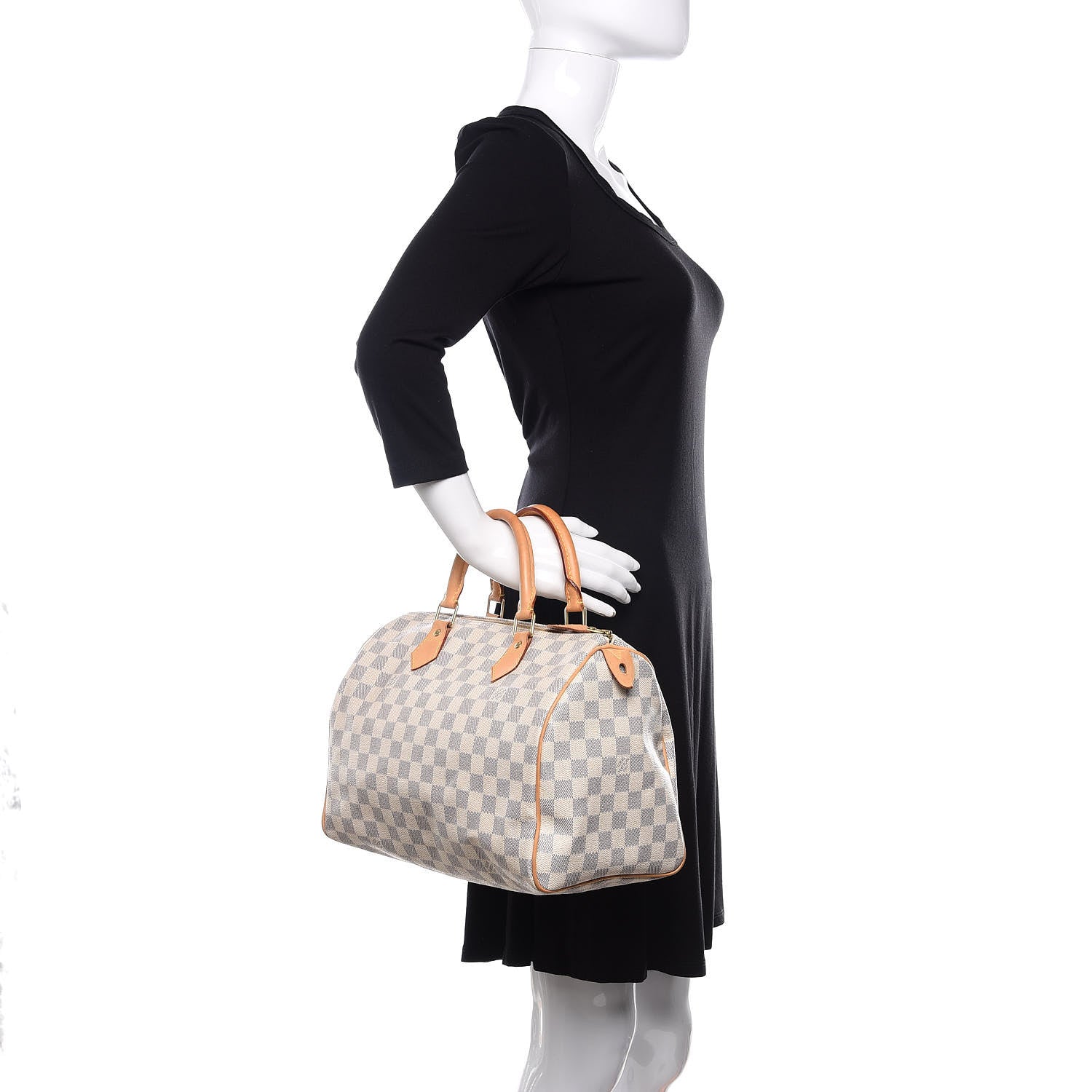 Louis Vuitton Damier Azur Speedy 30 2 of 14