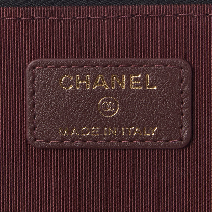 Chanel Caviar Quilted Small Vanity Case With Chain Black 6 of 10