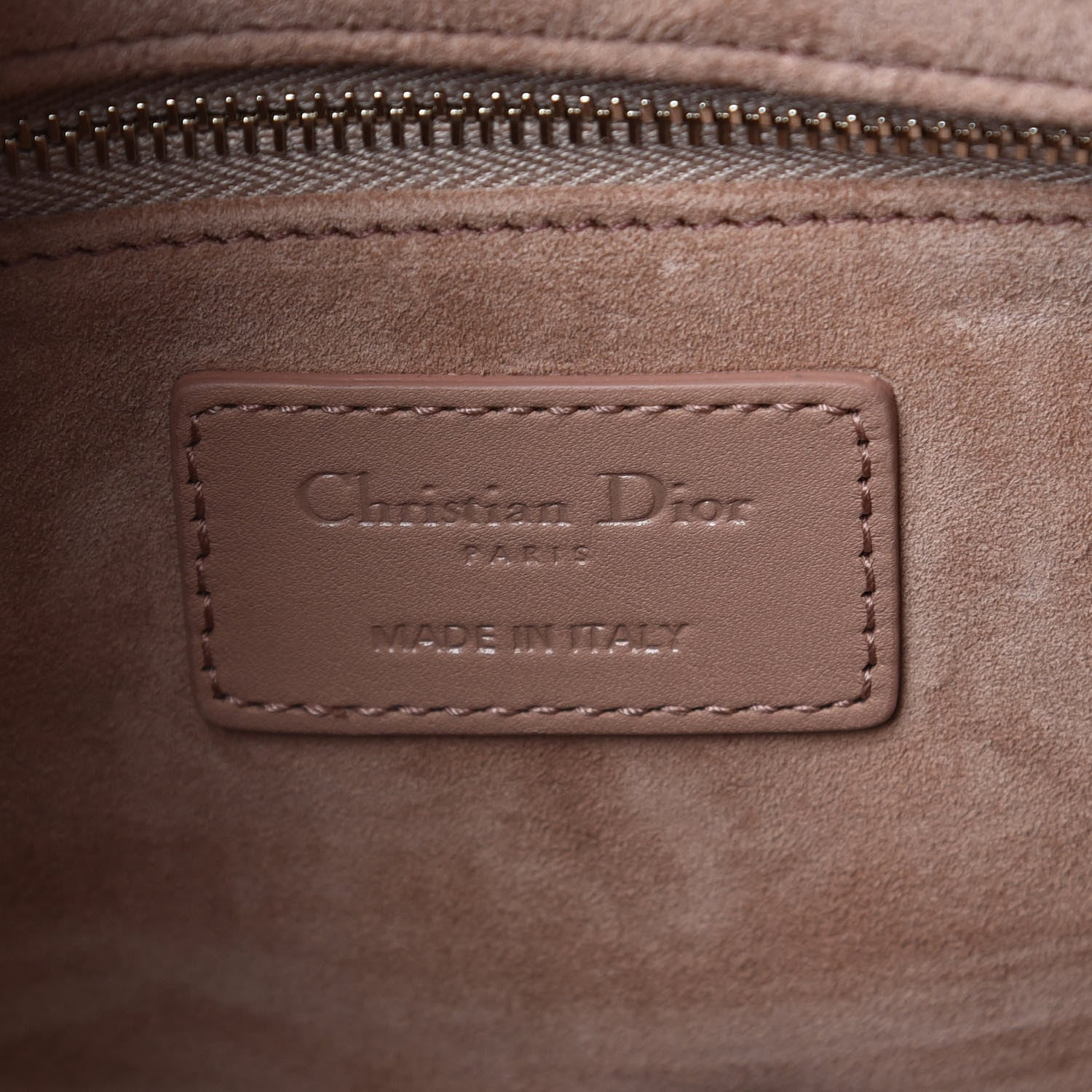 Christian Dior Ultra Matte Calfskin Cannage Medium Lady Dior Beige 6 of 10