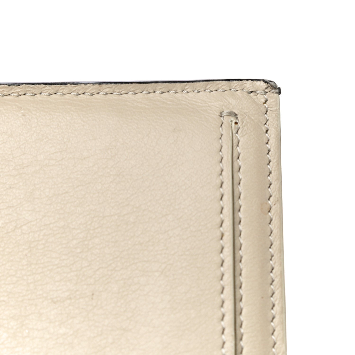 Celine Grained Calfskin Large Multifunction Strap Wallet Black Chalk 12 of 24