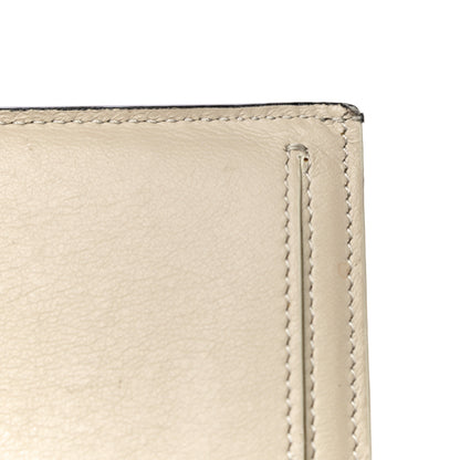 Celine Grained Calfskin Large Multifunction Strap Wallet Black Chalk 12 of 24