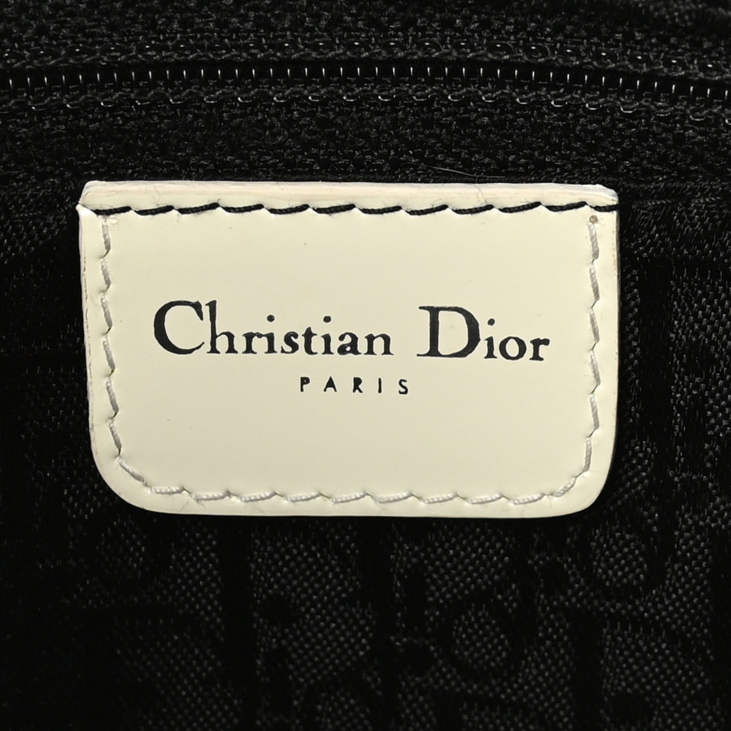 Christian Dior Patent Cannage Large Lady Dior White 6 of 11