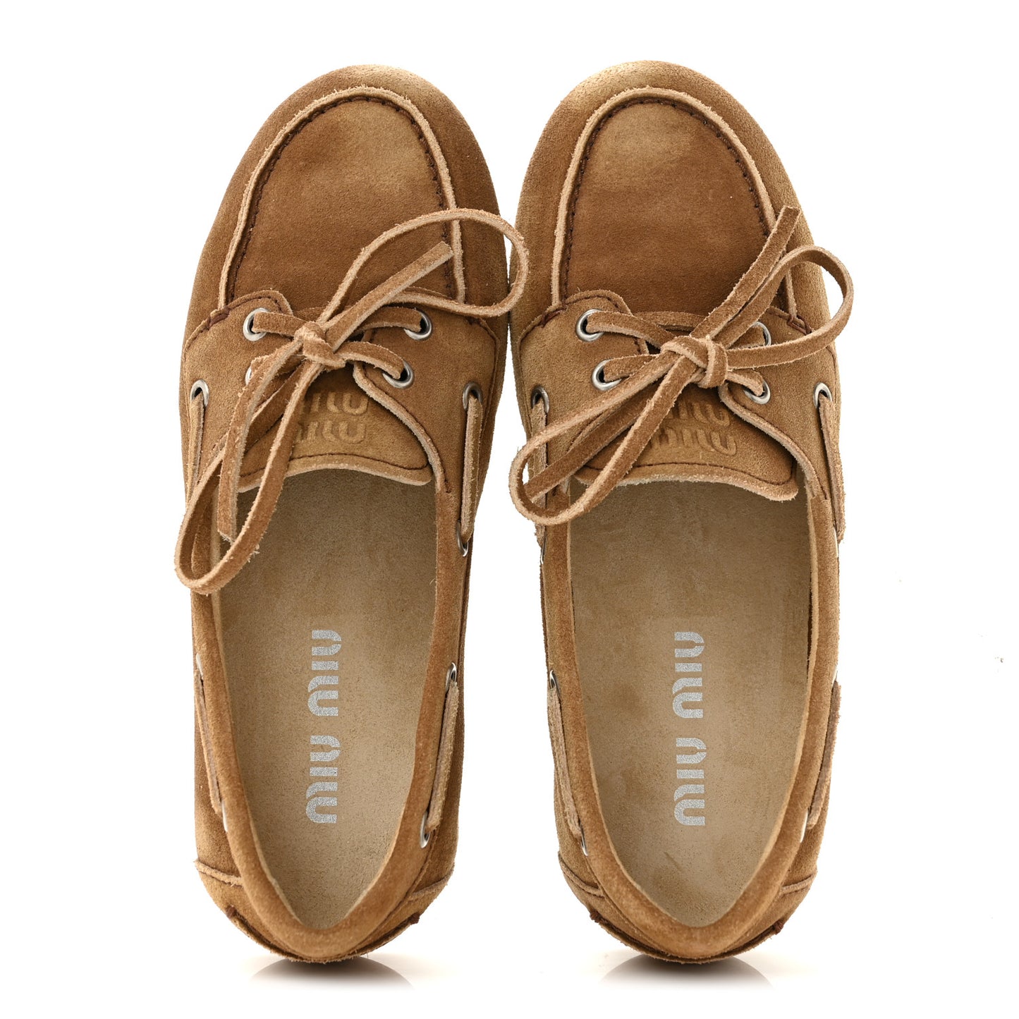 Faded Suede Deck Loafers 36.5 Cinnamon