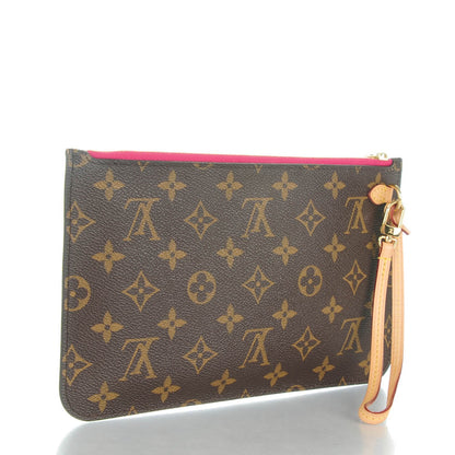 Louis Vuitton Monogram Neverfull MM GM Pochette Pivoine 3 of 7