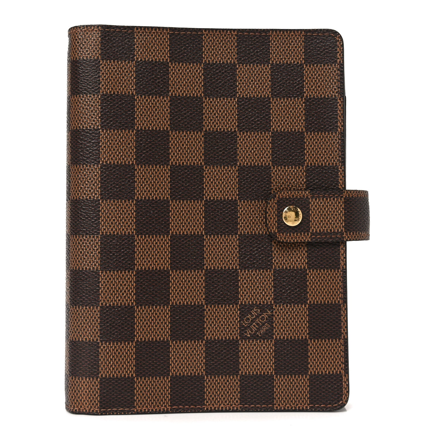 Louis Vuitton Damier Ebene Medium Ring Agenda Cover 1 of 6