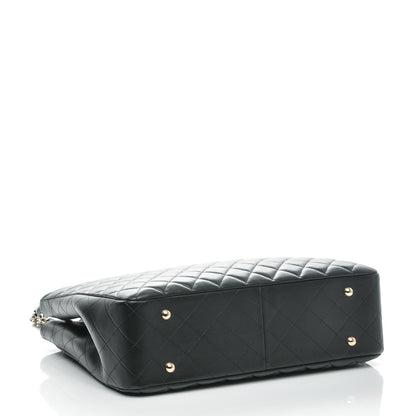 Chanel Calfskin Quilted Timeless Tote Black 4 of 7