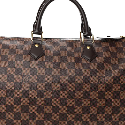 Louis Vuitton Damier Ebene Speedy 35 9 of 10