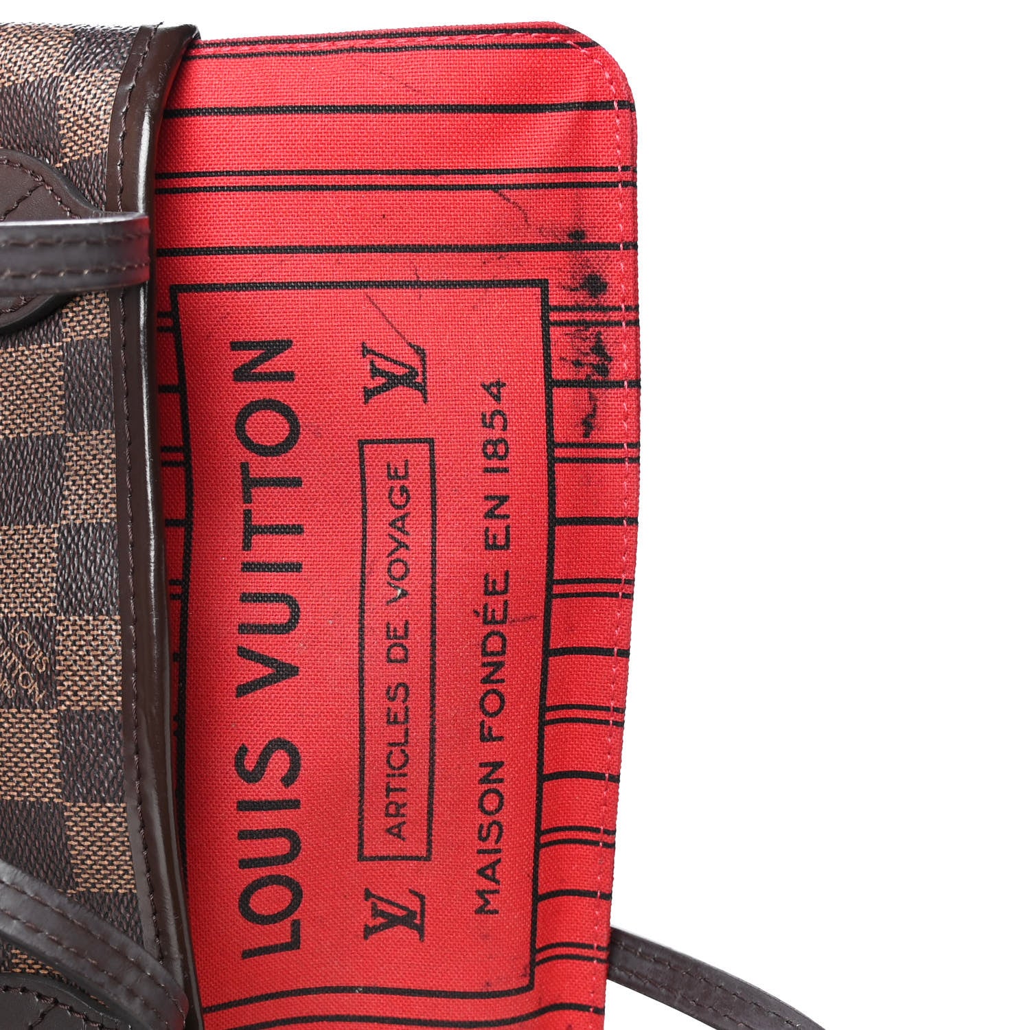 Louis Vuitton Damier Ebene Neo Neverfull PM 5 of 9