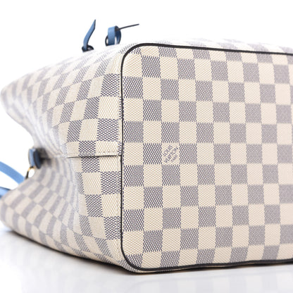 Louis Vuitton Damier Azur Neonoe MM Bleuet 6 of 8