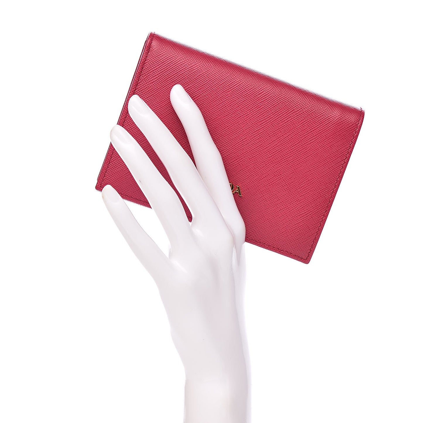 Saffiano Metal Bi-Fold Wallet Ibisco