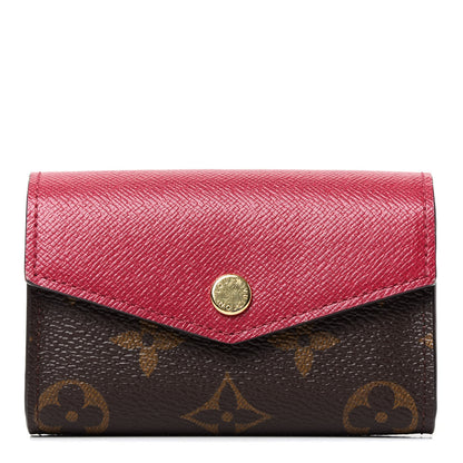 Louis Vuitton Monogram Sarah Multicartes Fuchsia 1 of 6