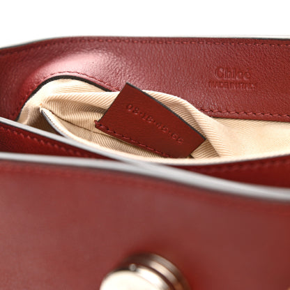 Chloe Calfskin Mini Faye Day Shoulder Bag Sienna Red 7 of 8