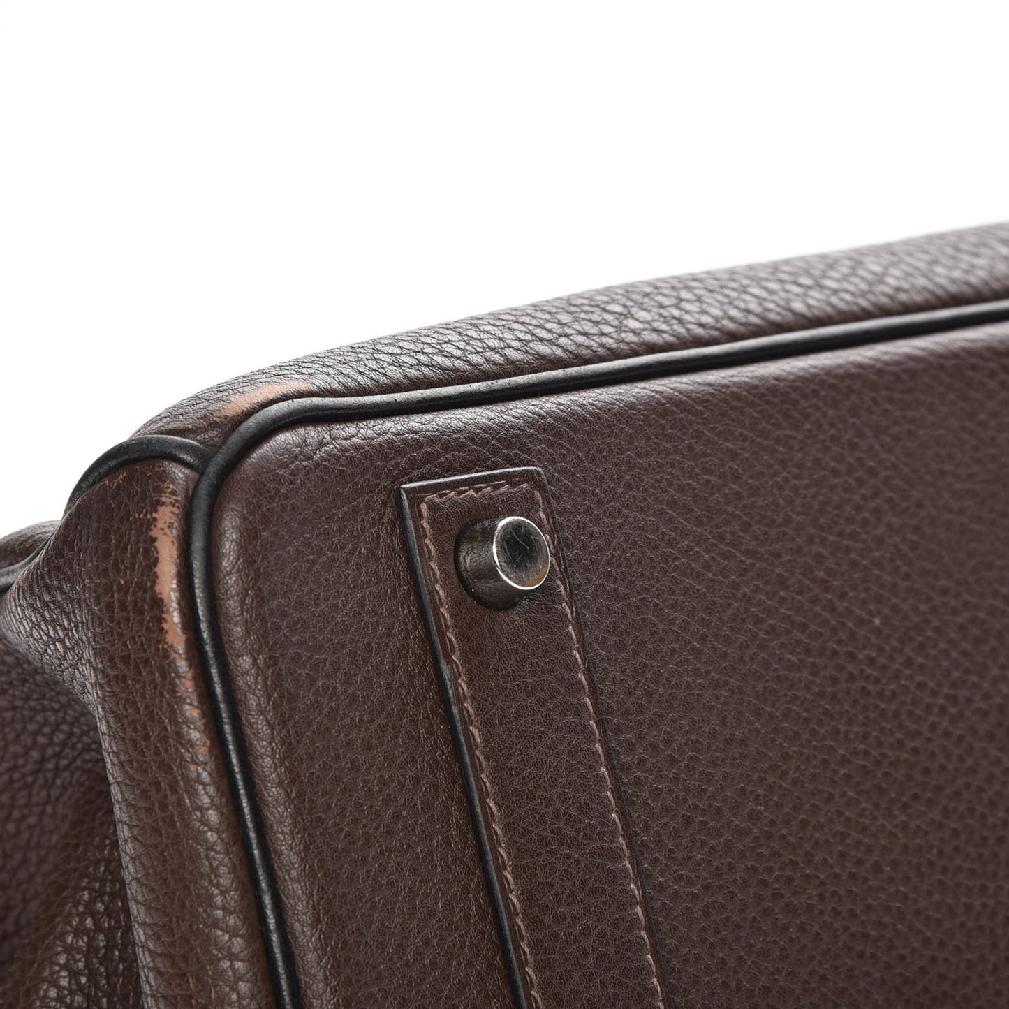 Togo Birkin 40 Chocolate
