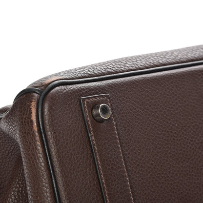 Hermes Togo Birkin 40 Chocolate 26 of 30