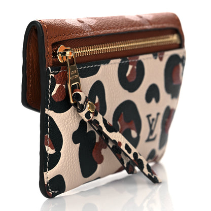 Louis Vuitton Empreinte Monogram Giant Wild At Heart Key Pouch Caramel 3 of 8
