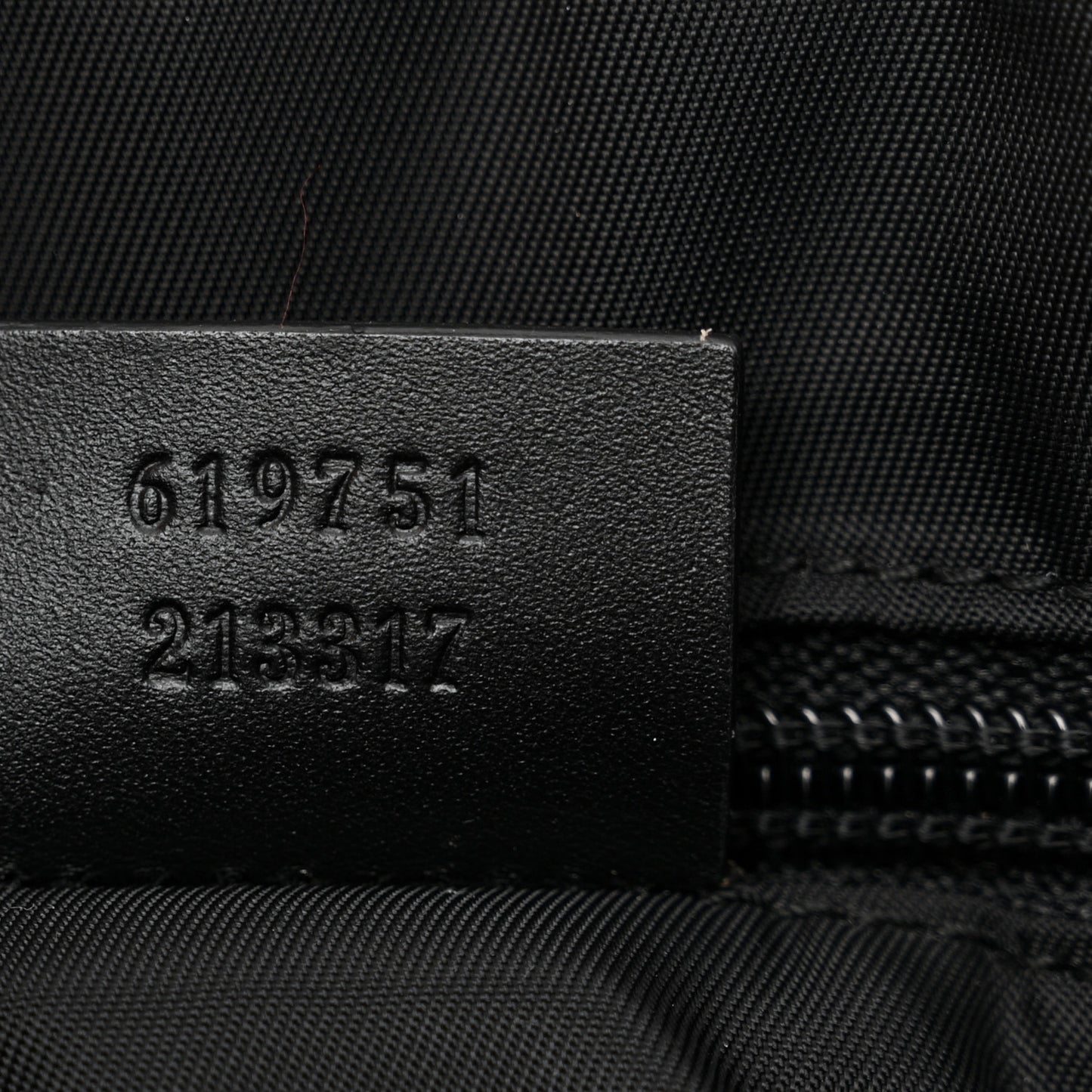 Techno Canvas Web Vertical Tote Black