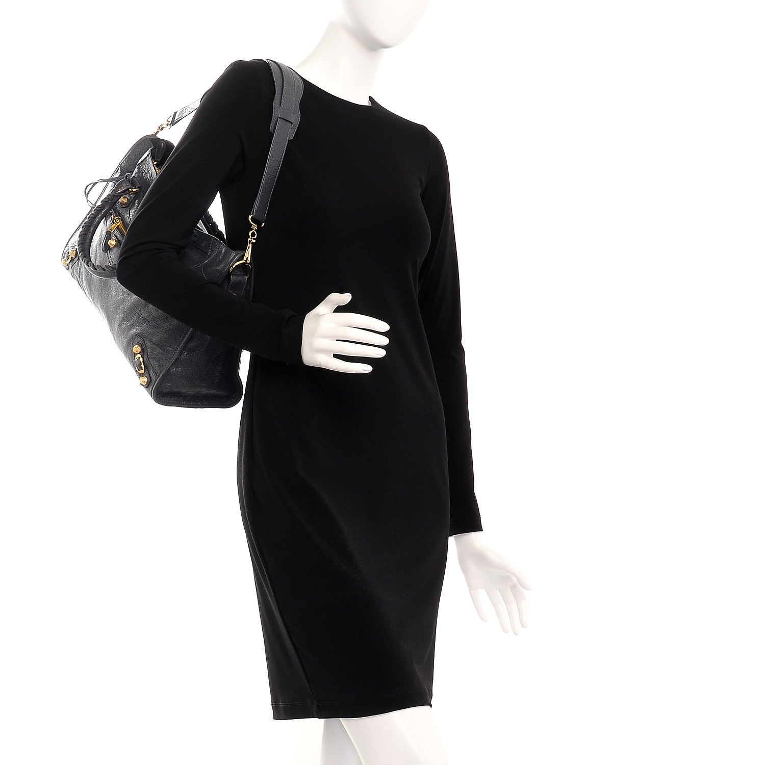 Balenciaga Agneau Giant 12 Gold Hardware City Gris Fossile 2 of 8