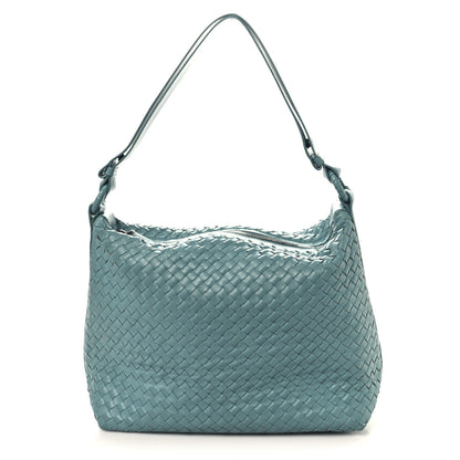 Bottega Veneta Nappa Intrecciato Pyramid Hobo Linoleum 1 of 11