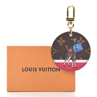 Louis Vuitton Monogram 2017 Christmas Animation Bag Charm Key Holder 5 of 5