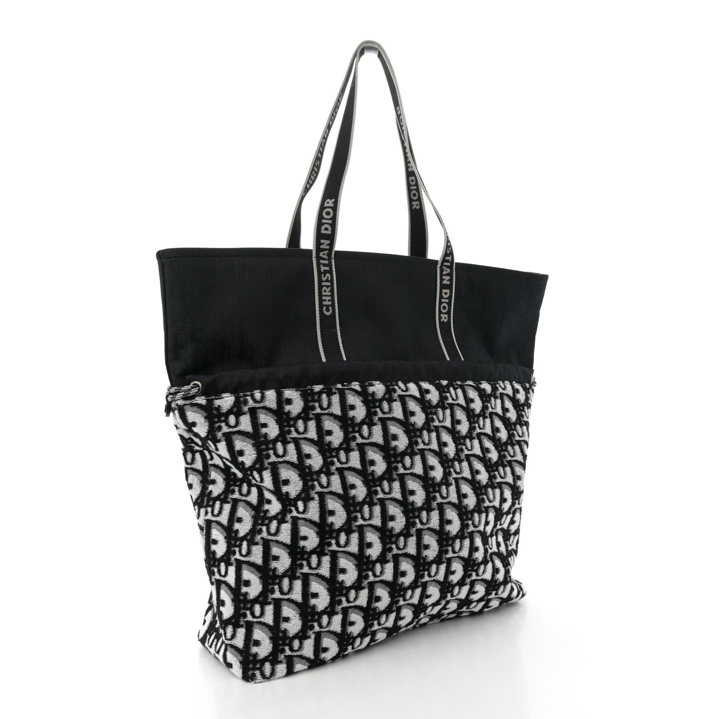 Terry Oblique Reversible Bag Black