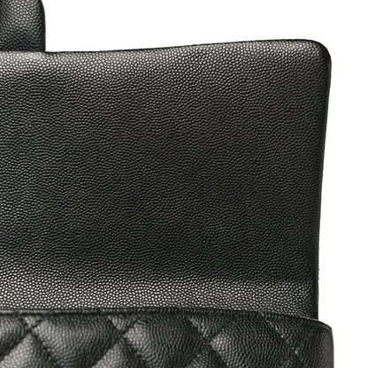 Chanel Caviar Quilted Flap Clutch Black 11 of 13