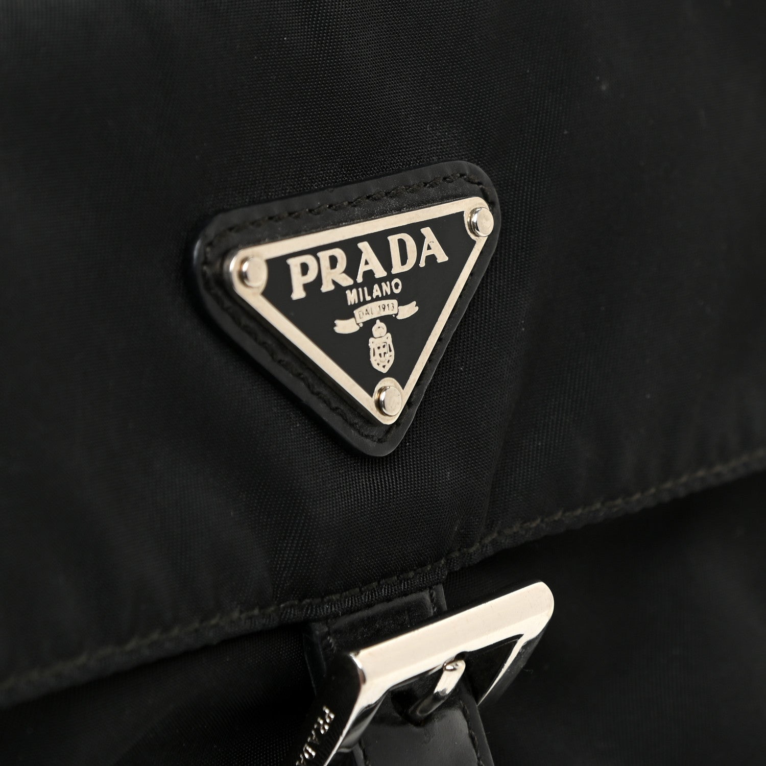 Prada Nylon Tessuto Vela Messenger Bag Black 15 of 15