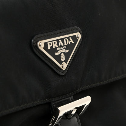 Prada Nylon Tessuto Vela Messenger Bag Black 15 of 15
